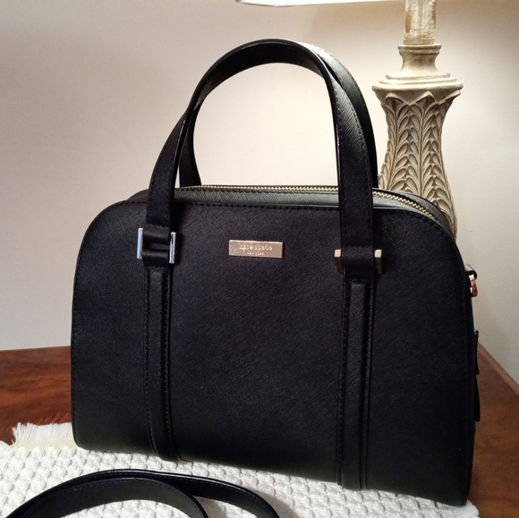 Kate Spade Small Newbury Lane Felix Satchel/Crossbody, EUC - Picture 2 of 6